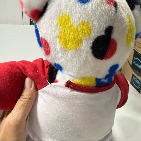 Build-A-Bear Disney Mickey Mouse Plush - Red, Yellow, Blue, Black - Picture 5 of 16